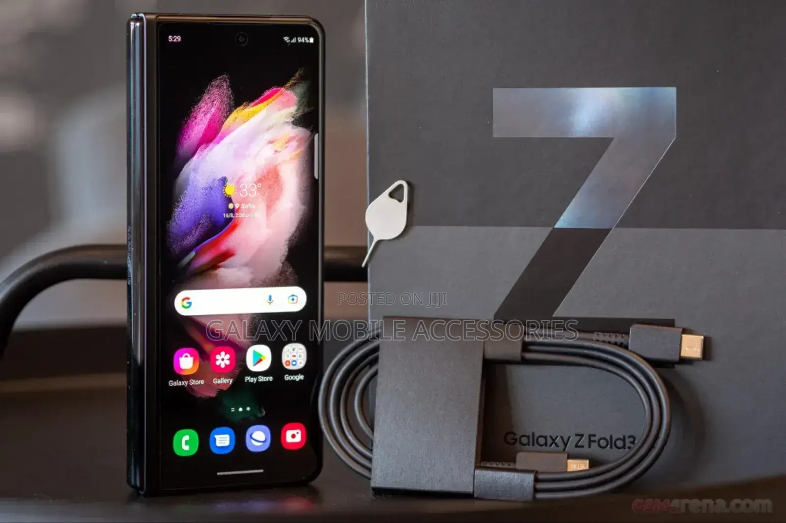 New Samsung Galaxy Z Fold 3 256 GB Black