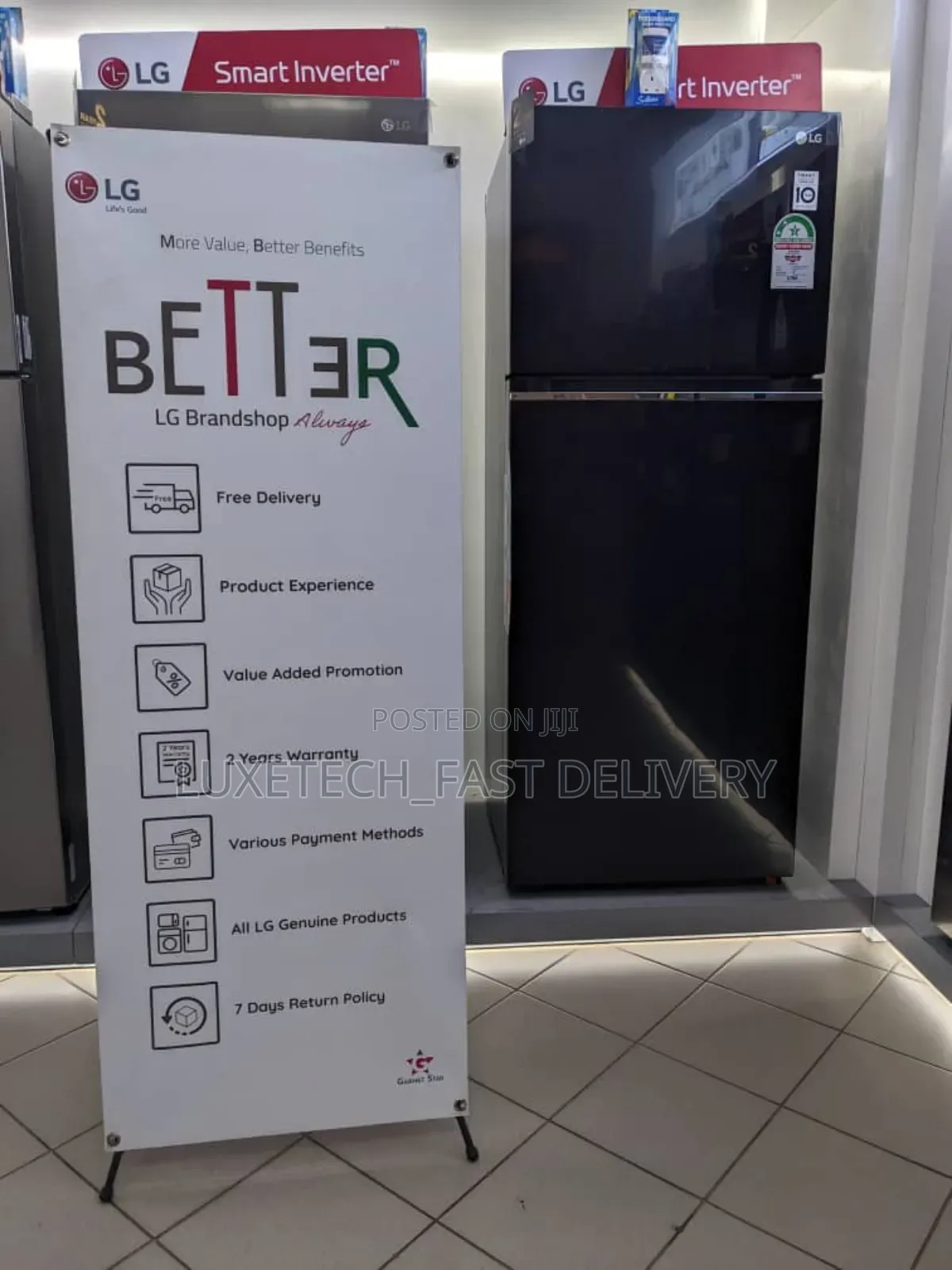 LG Fridge 395 Litres Non-Frost Smart Inverter