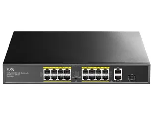 Cudy 16-Fe Poe Switch With 2 Uplink Gbe and 1 Uplink SFP