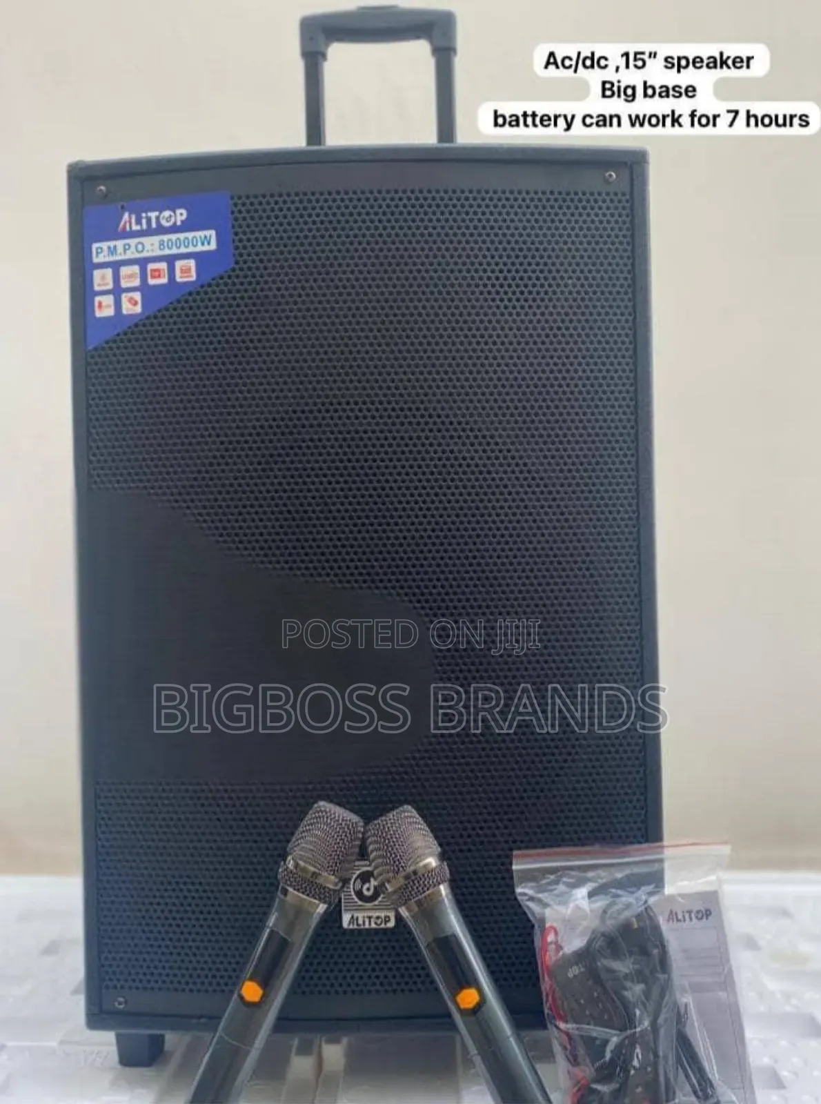 Alitop Speaker Matangazo Inch 15