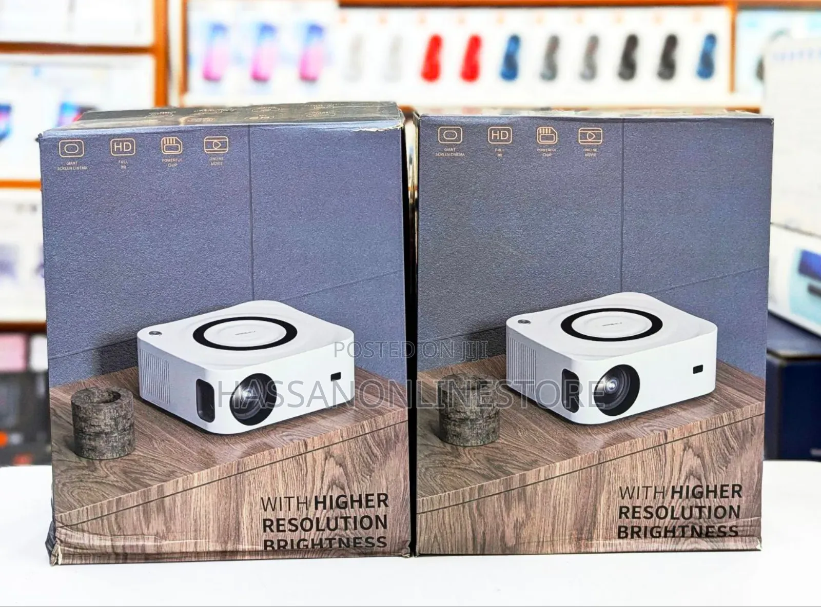 Full HD Smart Projector With Free Projector Screen Sheet