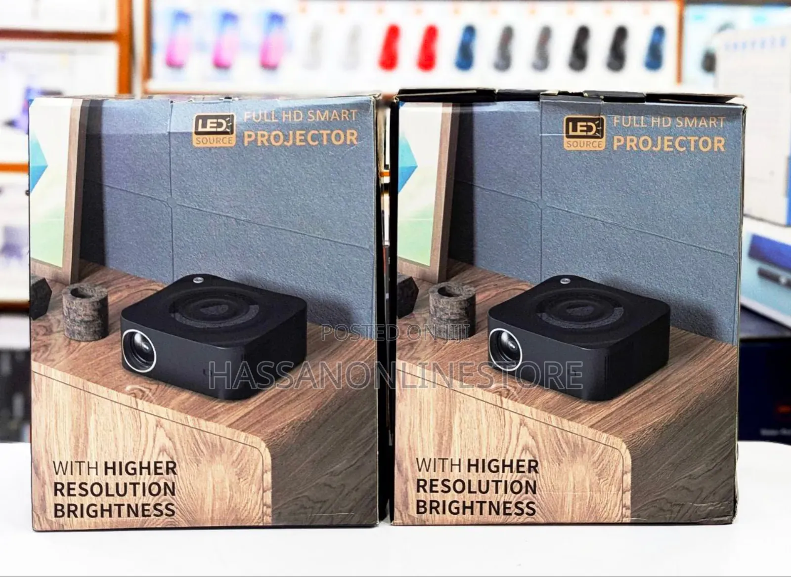 Full HD Smart Projector With Free Projector Screen Sheet