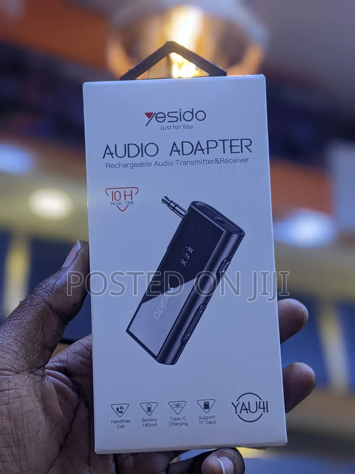 Rechargeable Audio Adapter, Transmitter Receiver