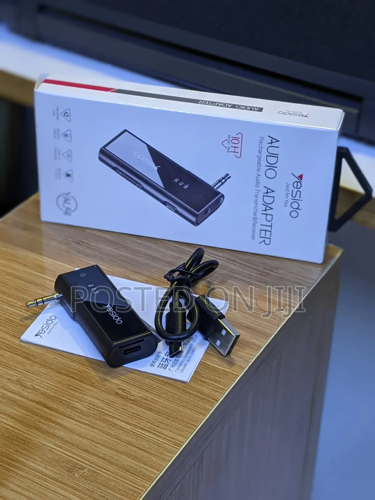 Rechargeable Audio Adapter, Transmitter Receiver