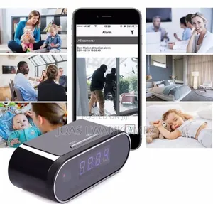 Mini Wifi Clock Table Cameea