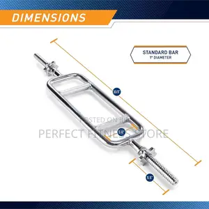 Solid Chrome Triceps Bar