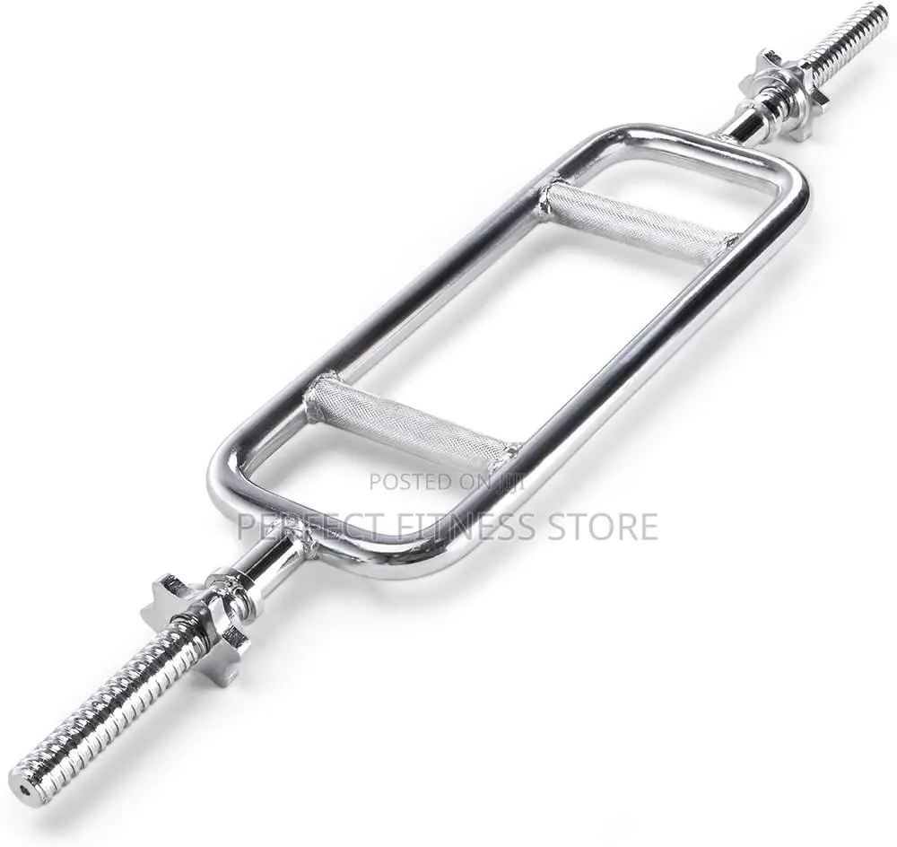 Solid Chrome Triceps Bar