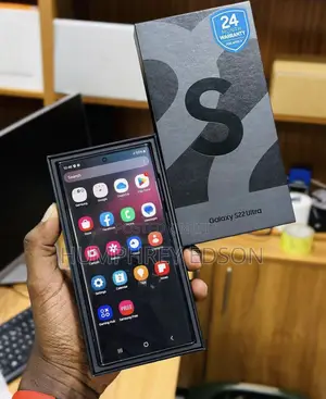 New Samsung Galaxy S22 Ultra 128 GB Black