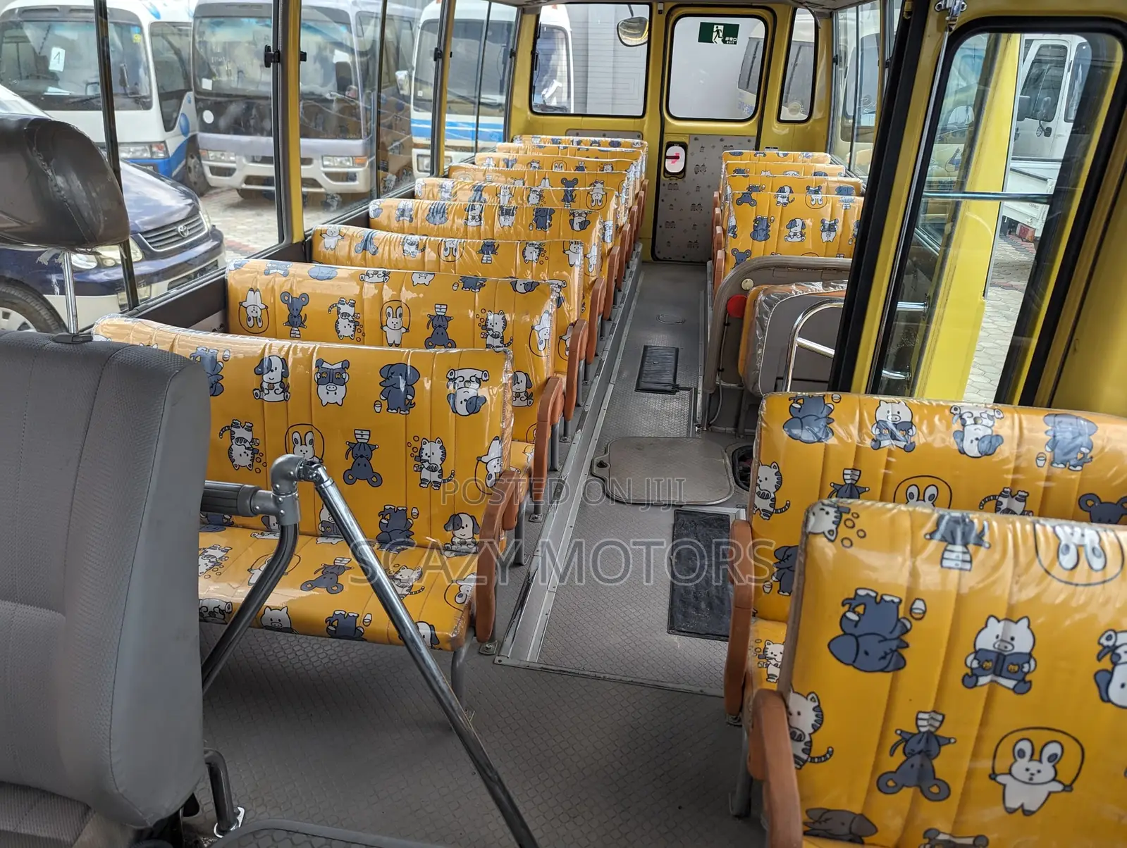 Toyota Coaster 1998 Yellow