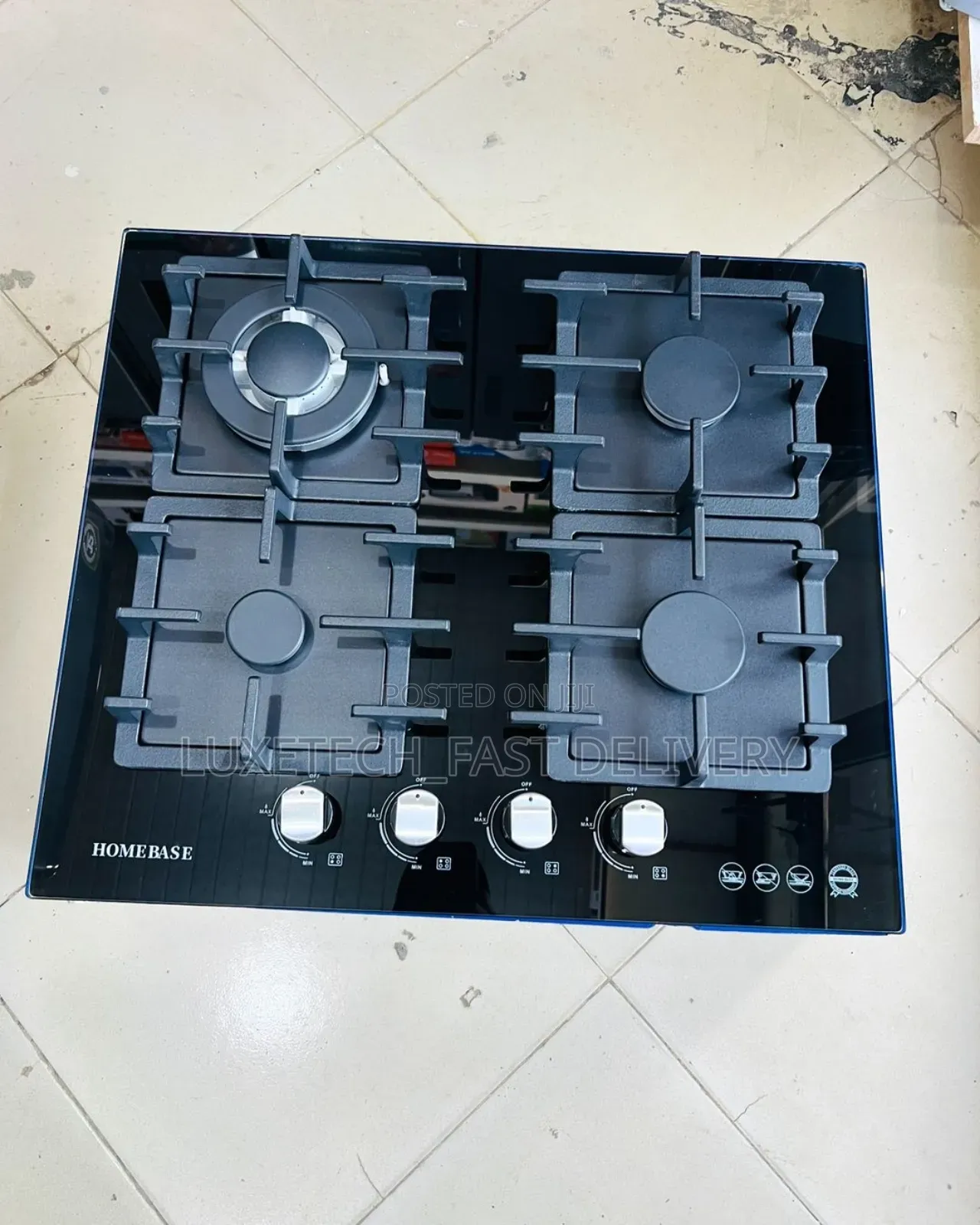 Homebase Gas Cooker 4 Burners Full Gas