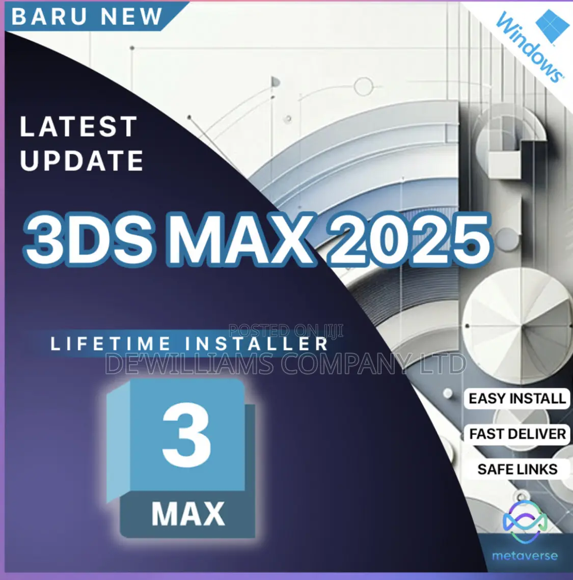 3DS Max 2025 (Lifetime Activated)