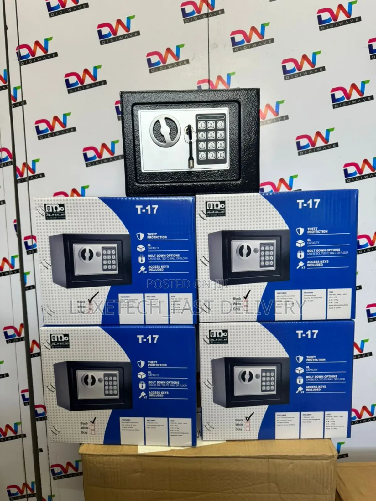 Mini Digital Safe With Multi-lock Operation