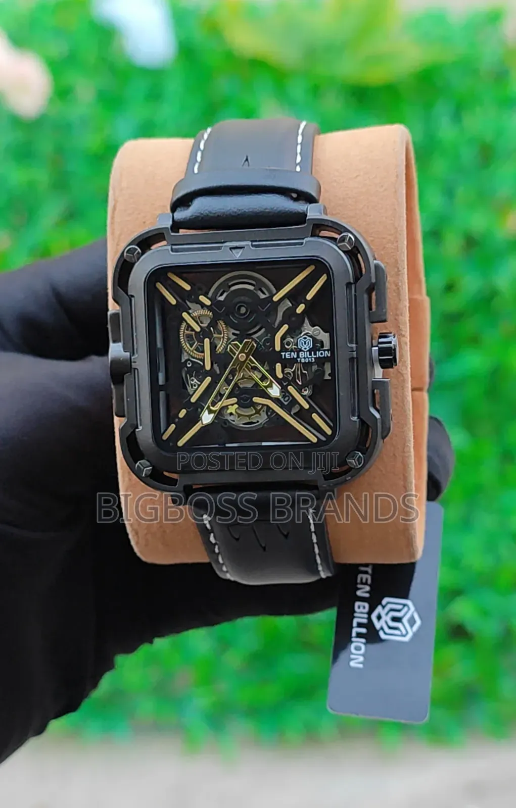 Ten Billion Mechanical Watch Leather Strap
