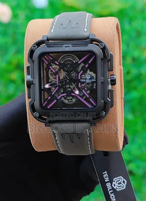 Ten Billion Mechanical Watch Leather Strap