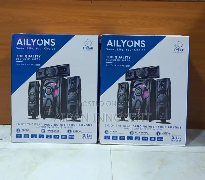 Subwoofer Ailyons 3.1ch Japan