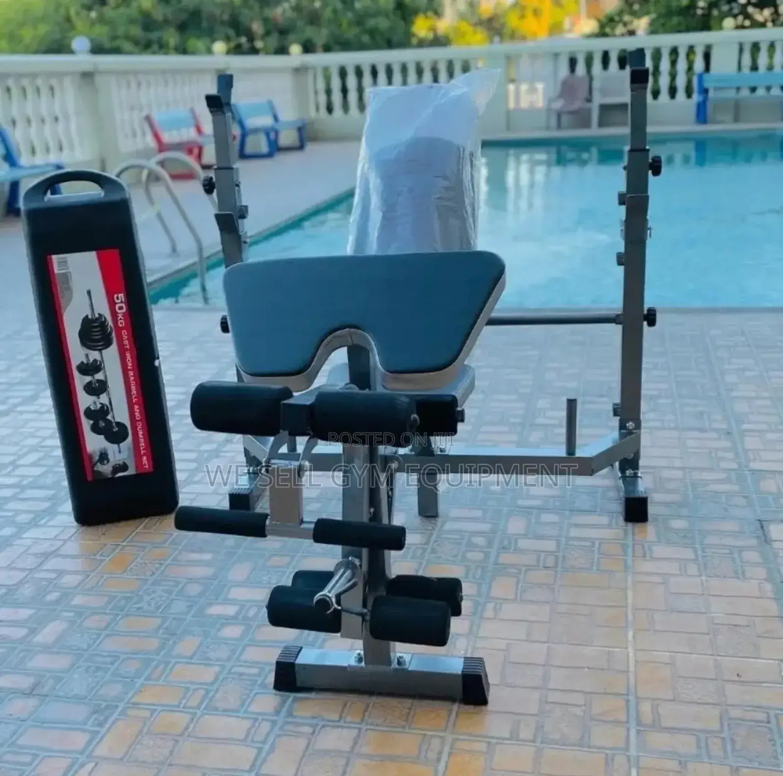 Bench and 50kg Set