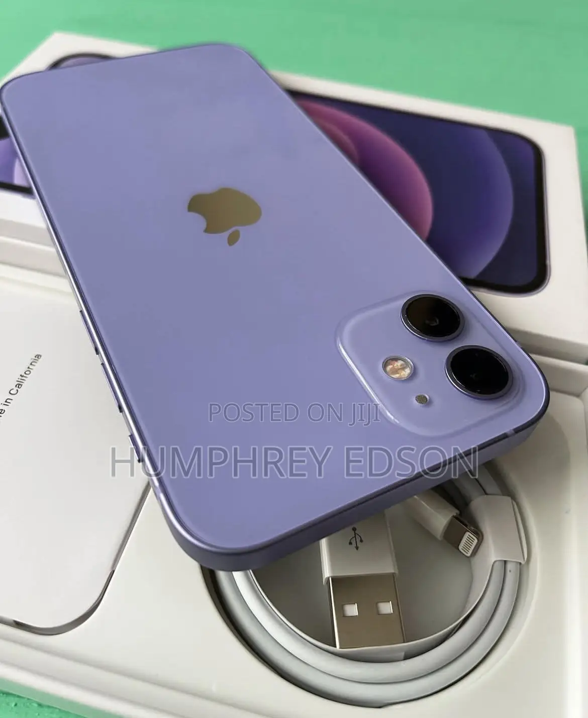 New Apple iPhone 12 128 GB Purple