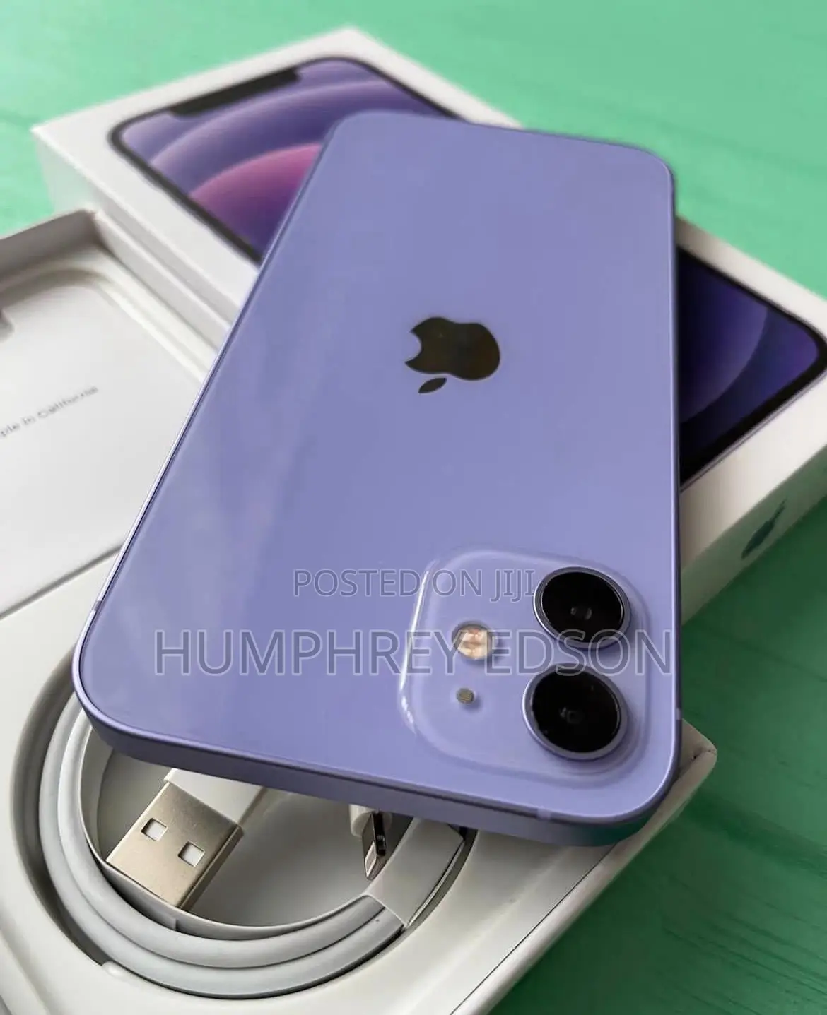 New Apple iPhone 12 128 GB Purple