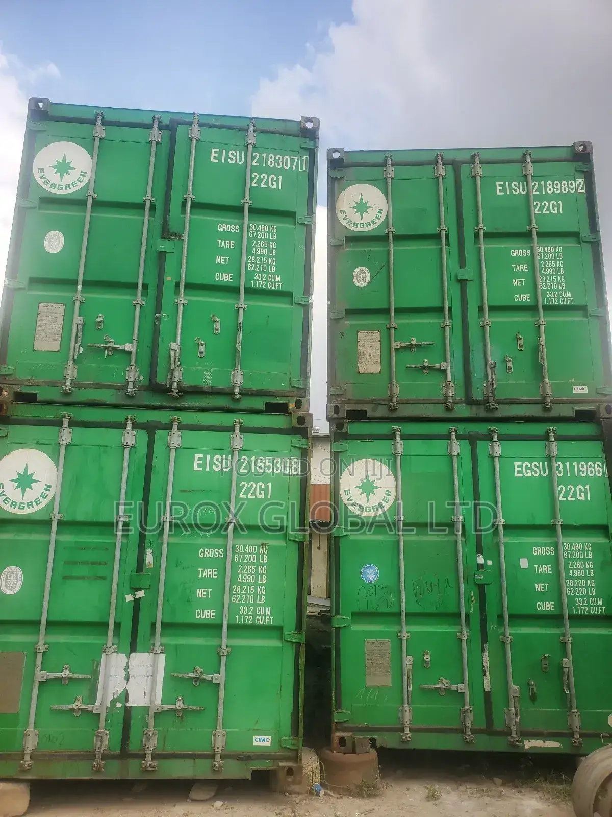 Containers 20ft on Sale Available