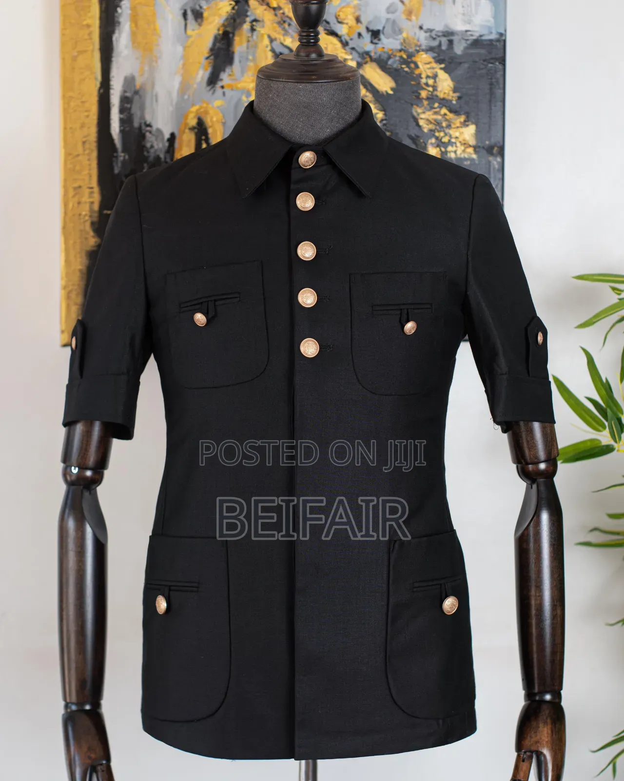 Kaunda Suti Za Kiume | Men's Safari Suits | Short Sleeves