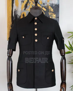 Kaunda Suti Za Kiume | Men's Safari Suits | Short Sleeves