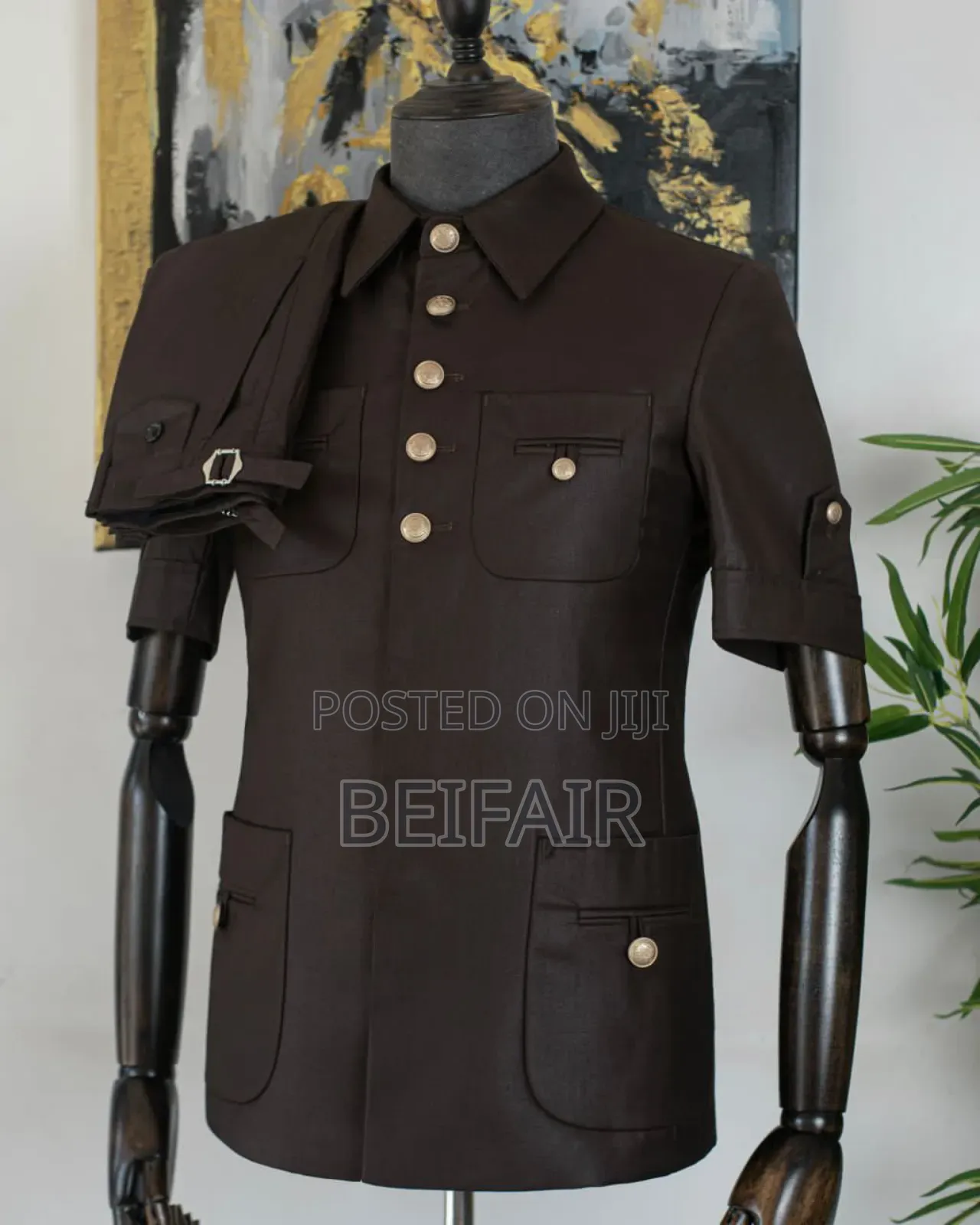 Kaunda Suti Za Kiume | Men's Safari Suits