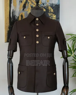 Kaunda Suti Za Kiume | Men's Safari Suits