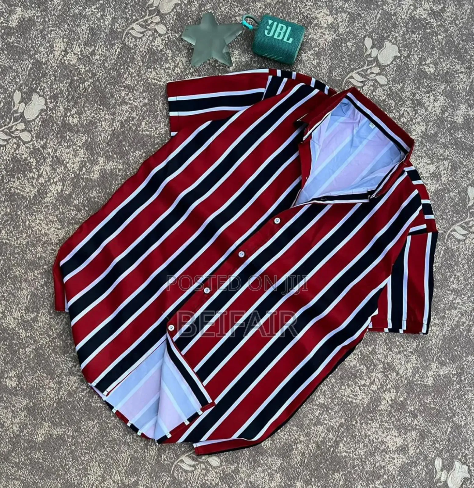 Mashati Ya Kiume | Men's Shirt| Mikono Mifupi | Short Sleeve