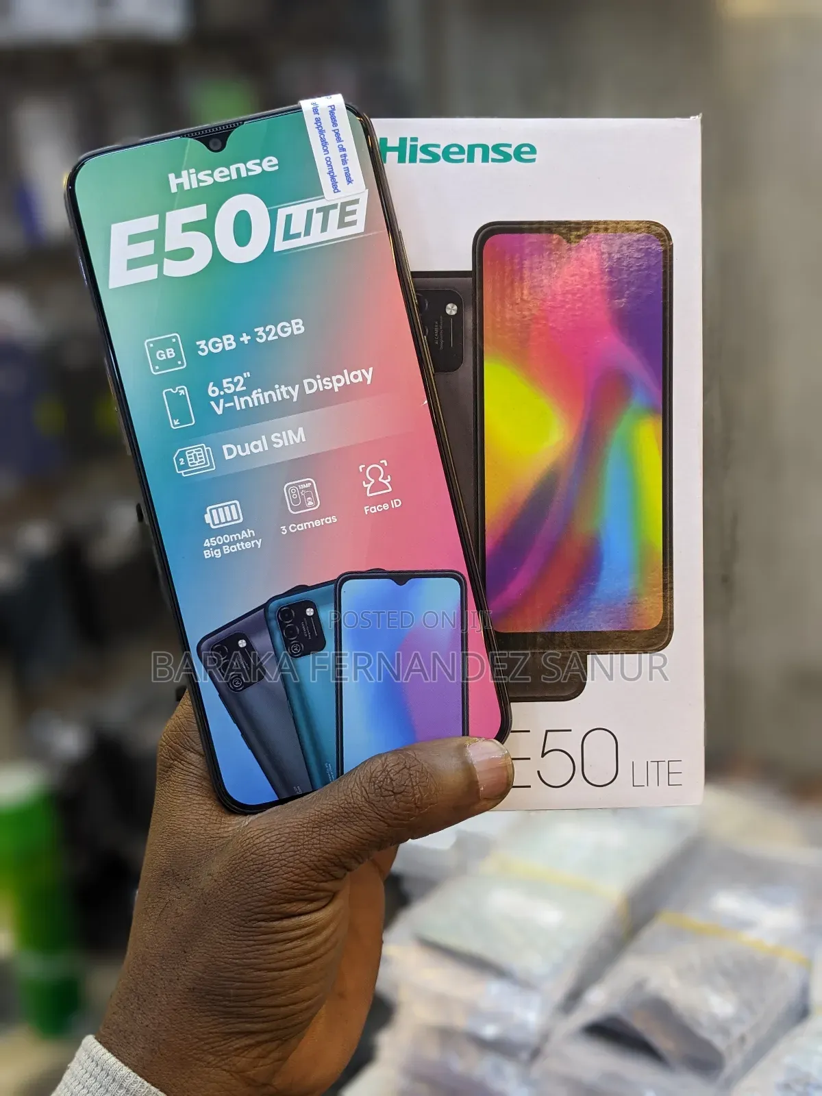 New Hisense E50 Lite 32 GB Black
