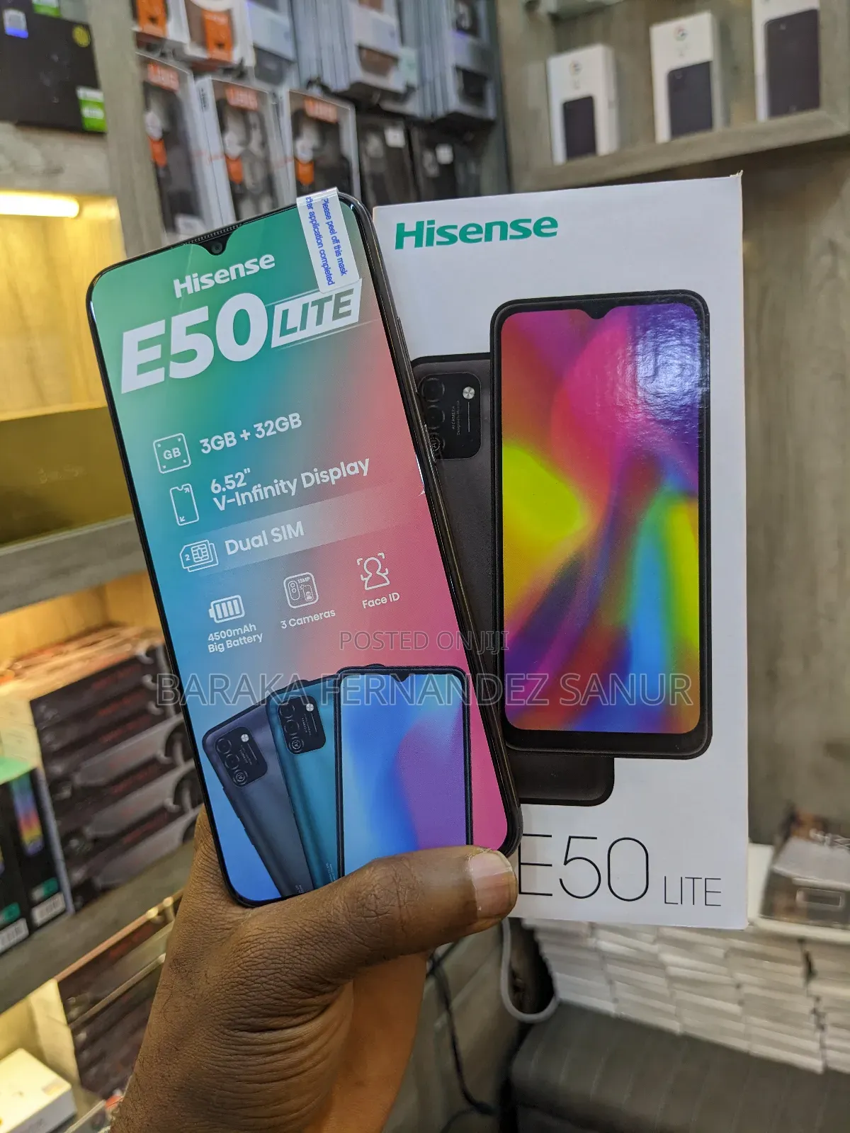 New Hisense E50 Lite 32 GB Black