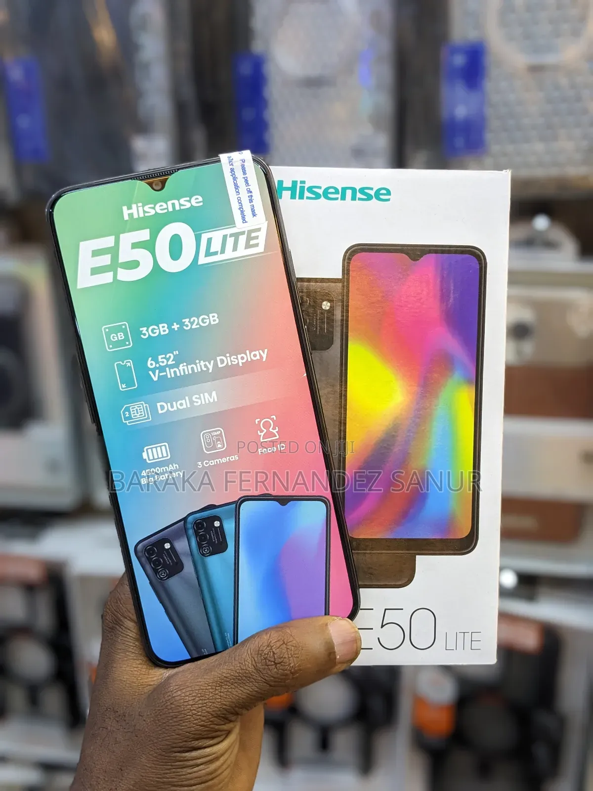 New Hisense E50 Lite 32 GB Black