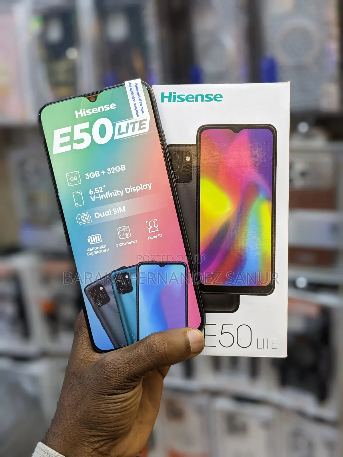 New Hisense E50 Lite 32 GB Black