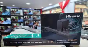 Hisense Wireless Dolby Atmos Soundbar 7.1.2ch (U5120gw+)570w