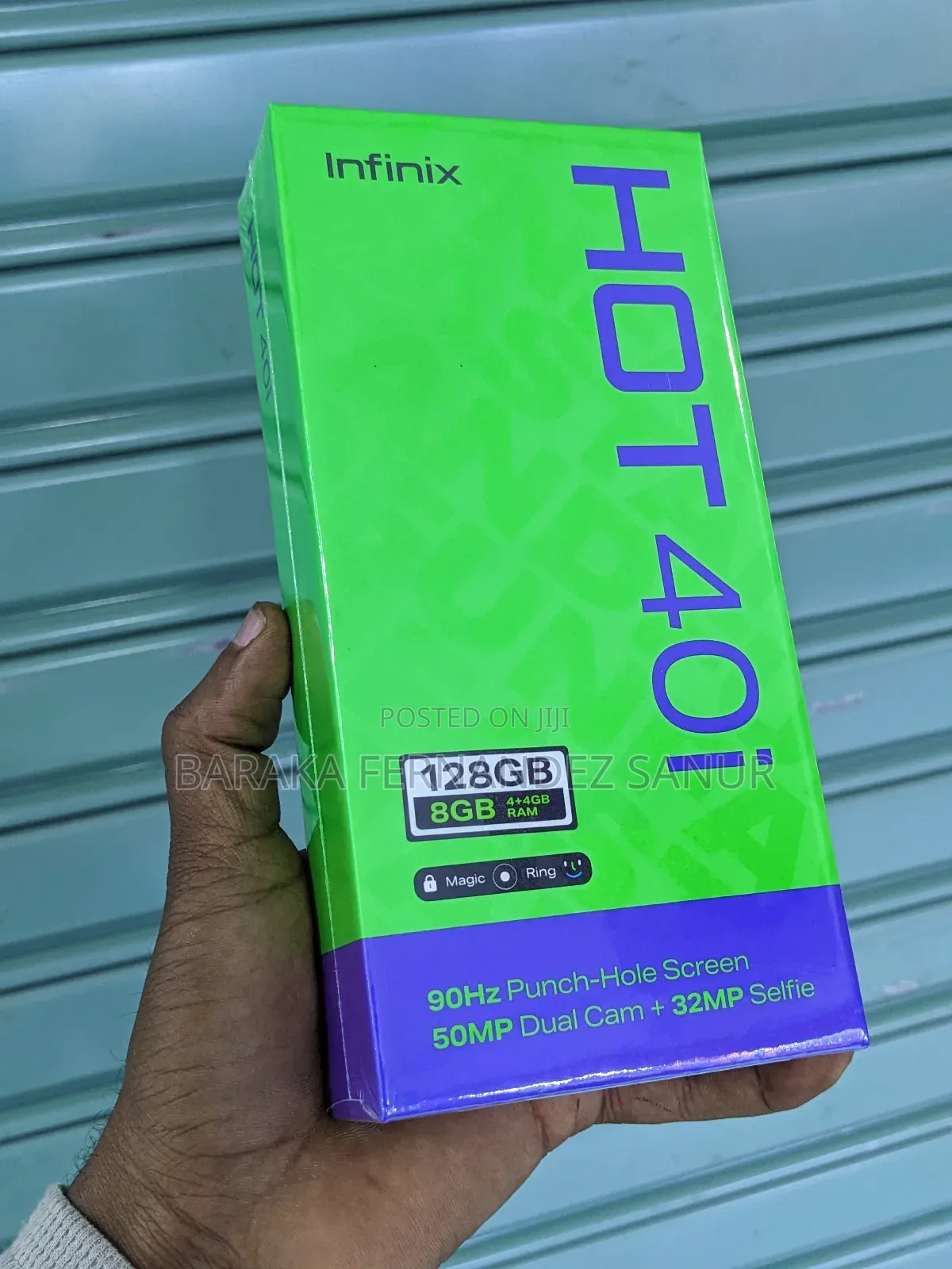 New Infinix Hot 40i 128 GB Black