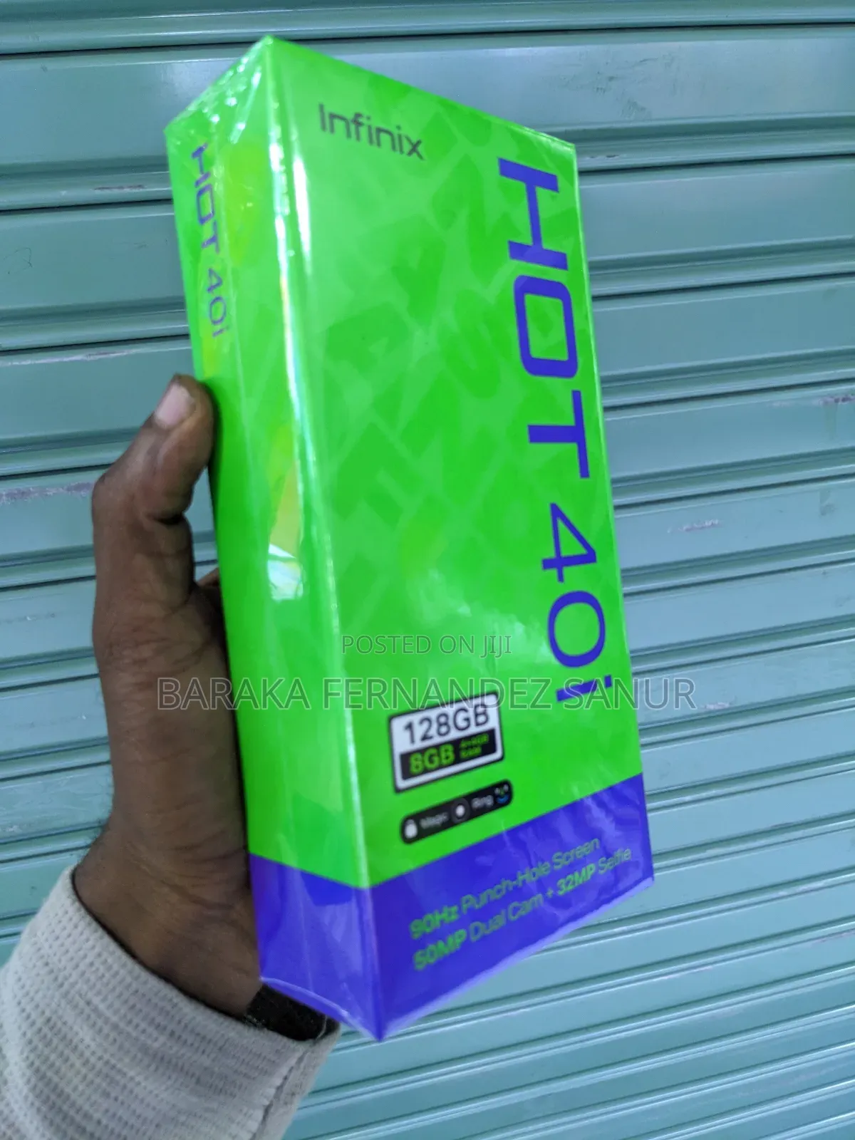New Infinix Hot 40i 128 GB Black