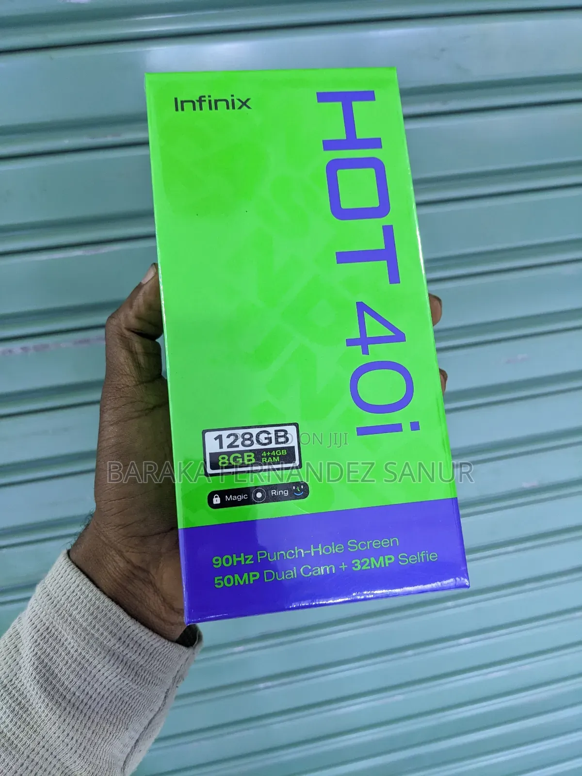 New Infinix Hot 40i 128 GB Black