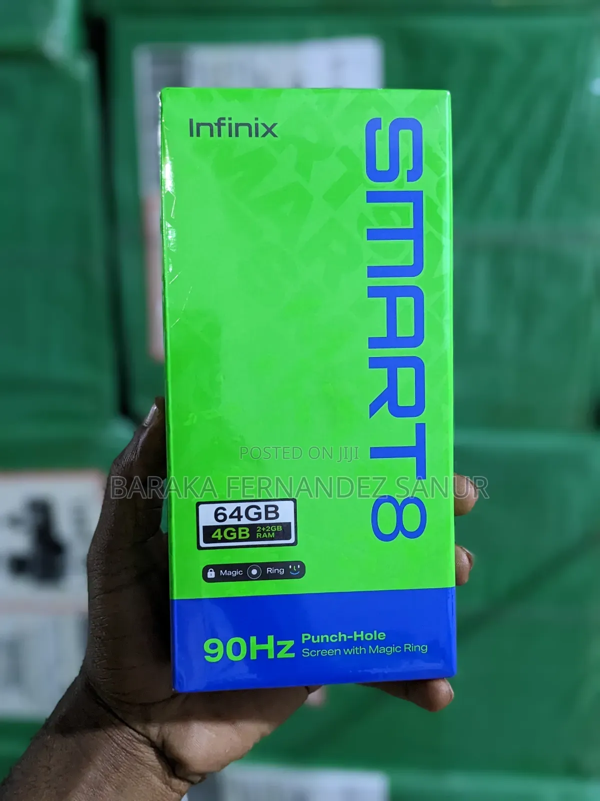 New Infinix Smart 8 64 GB Black