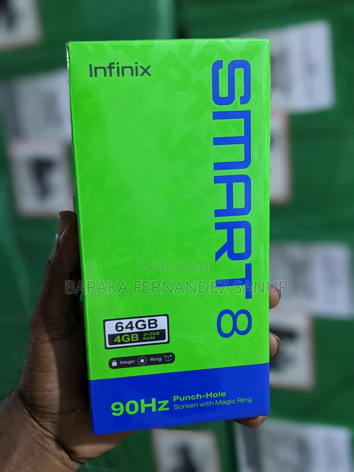 New Infinix Smart 8 64 GB Black