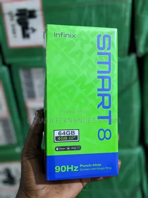 New Infinix Smart 8 64 GB Black