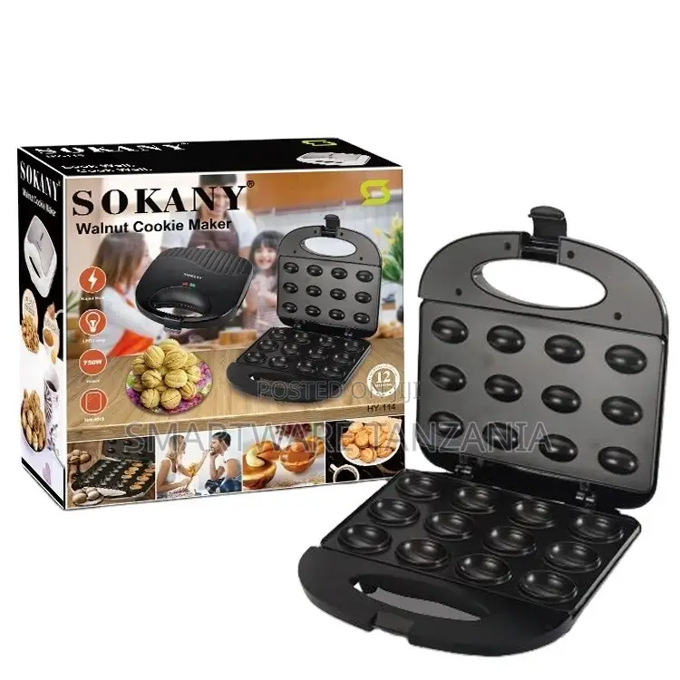 Electric Walnut Cake Maker, Double Sided Heating Walnut Pan