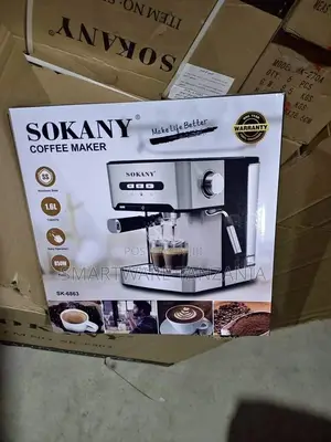 Powerful Espresso Coffee Machine 20 Bar Cappuccino Maker