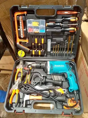 Cordless Power Drill Driver Household Diy Tool Set