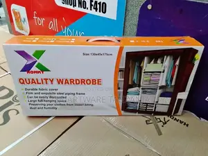 Wardrobe Folding Iron and Non Woven Fabric Cloth Cover