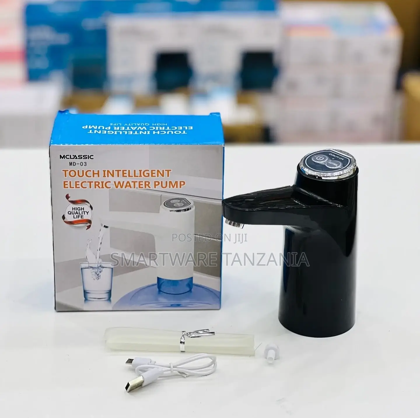 Bottle Electric Water Dispenser With Switch and Usb Charging