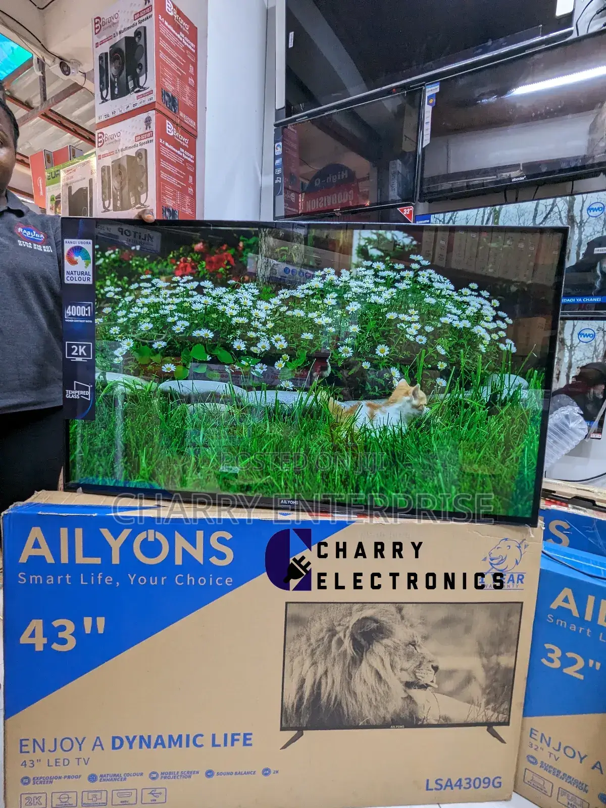 OFFER  AILYONS SMART Tv 43 Inch With Youtube, Netflix Etc