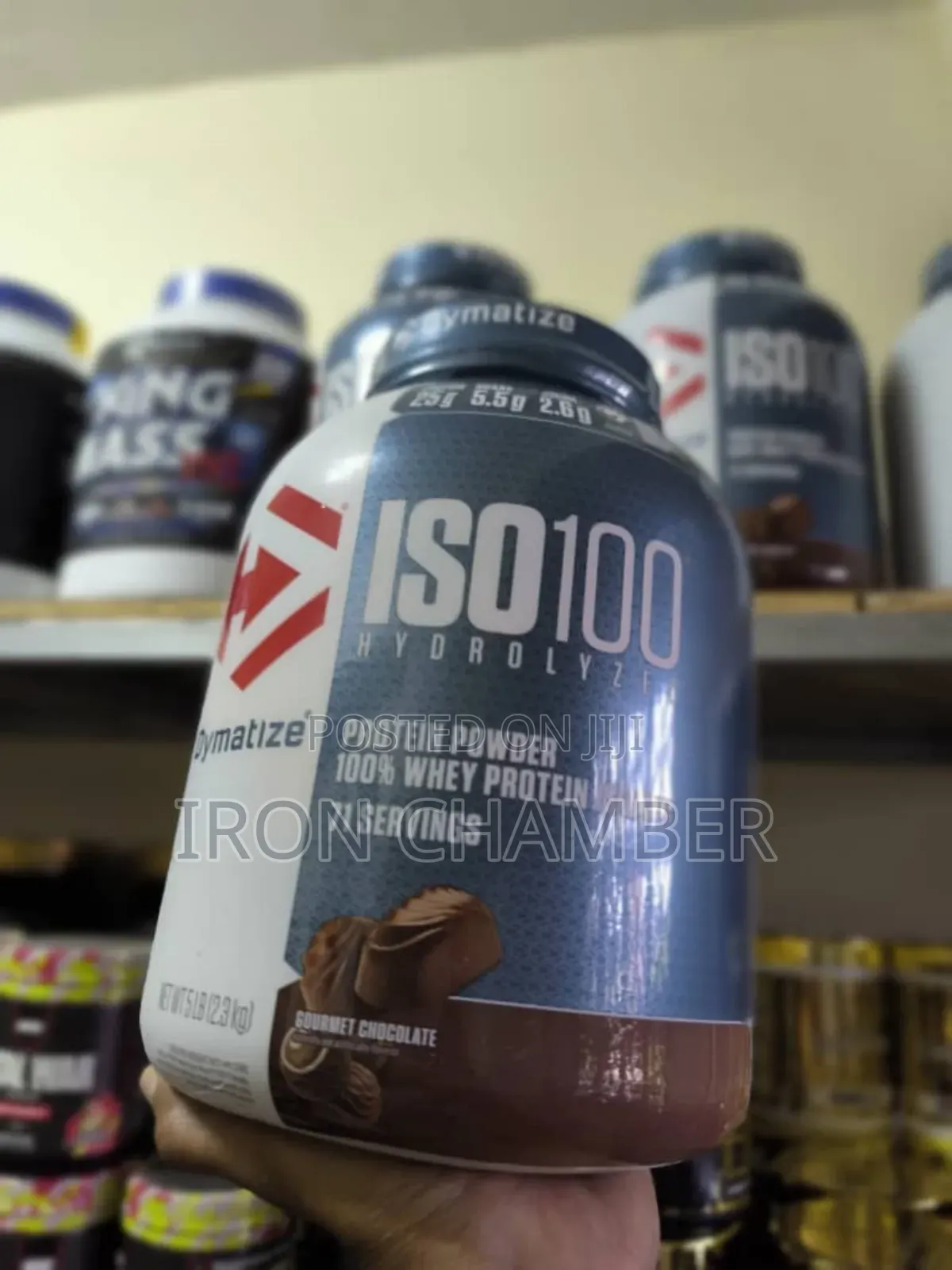 Isolated Whey Protein (2.3kg)).