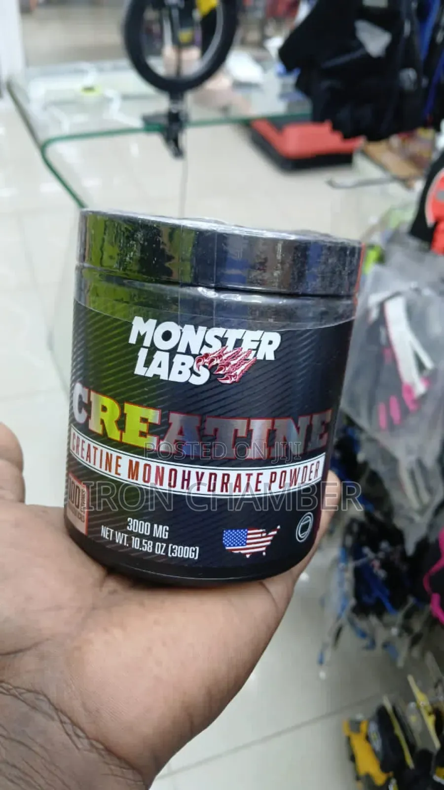 Creatine Monohydrate Powder.