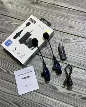 Dual Wireless Mic For Content Creators Wireless Microphone