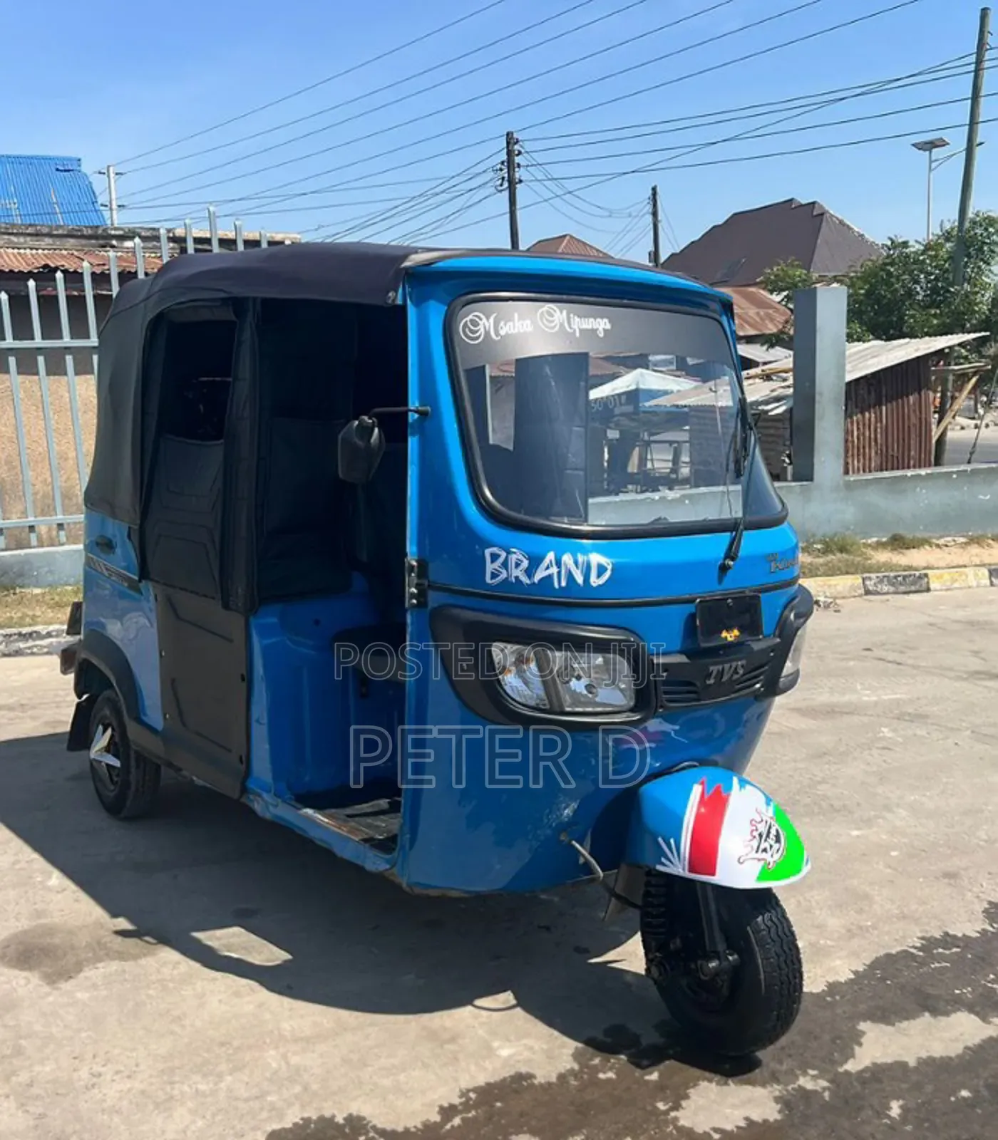 TVS King Cargo 2023 Blue