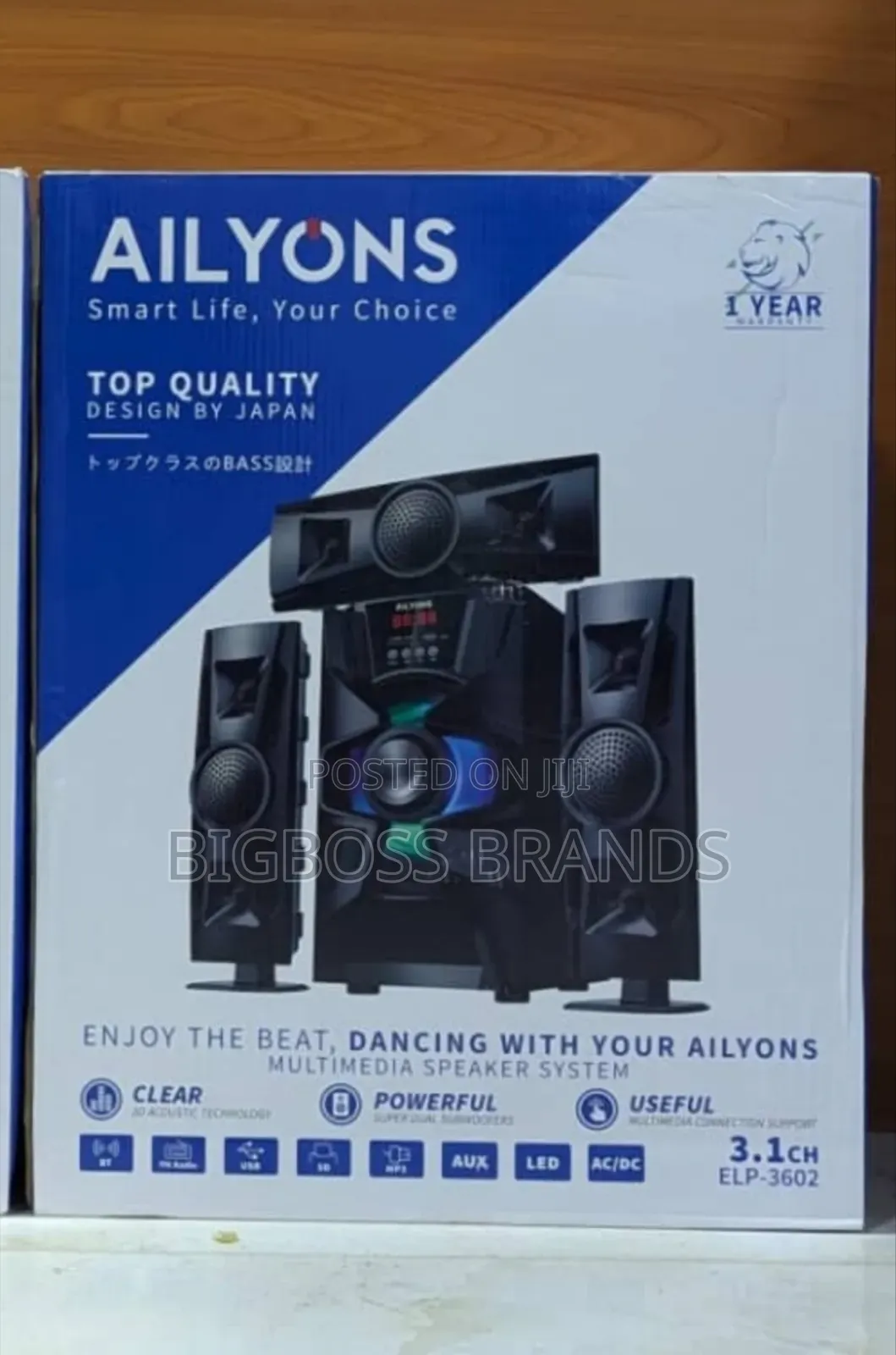 Ailyons Subwoofer ELP 3602